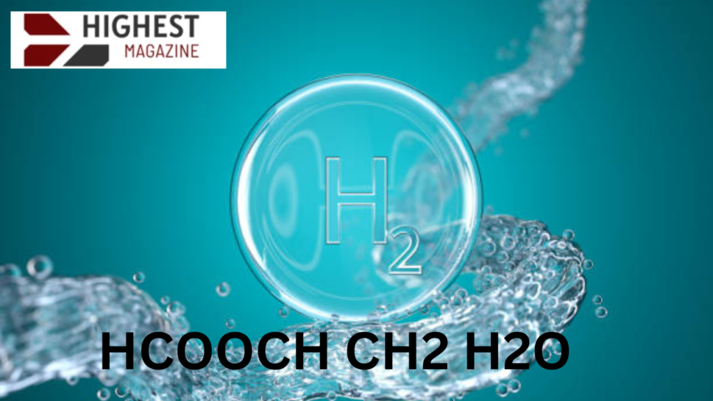 hcooch ch2 h2o